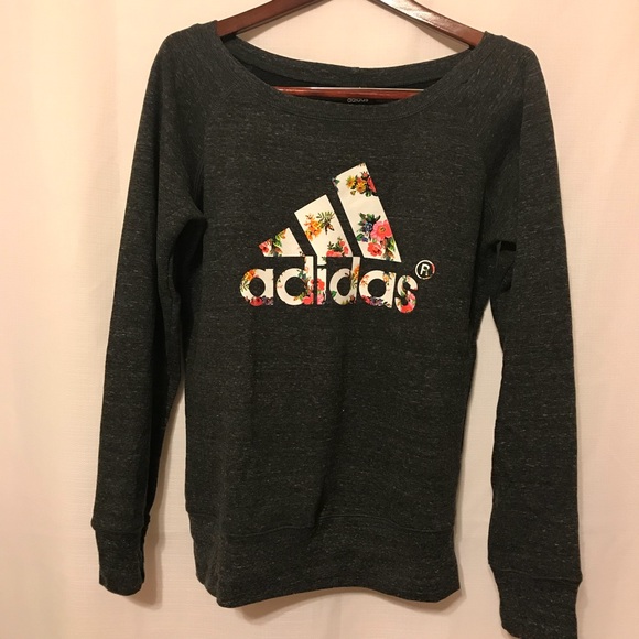 adidas floral logo